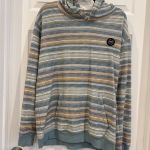 Ron Jon Multicolor Striped Men's Lightweight Hoodie